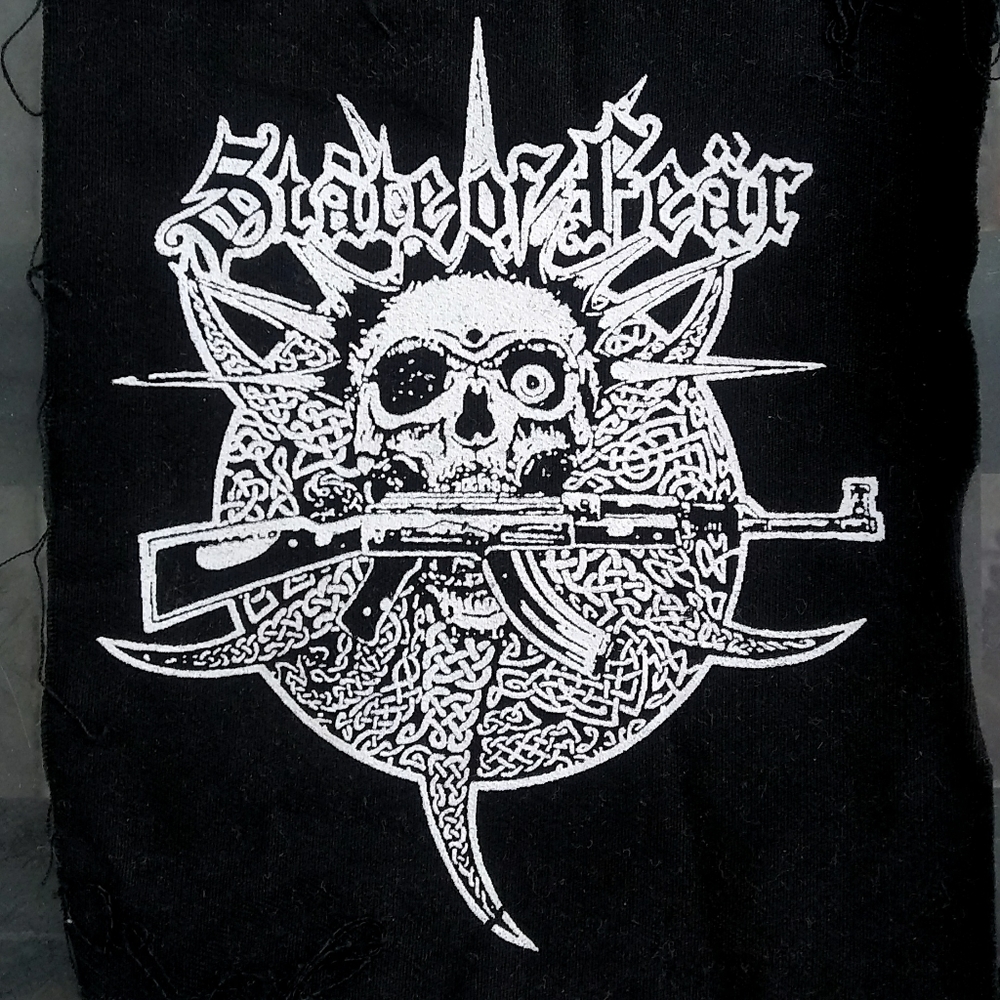 Vintage State Of Fear Printed Patch